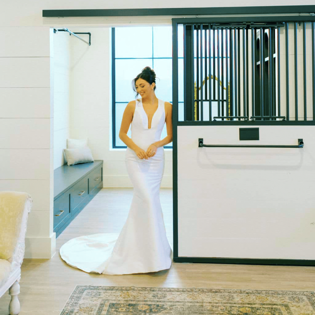 Bride at the Stables on the Brazos, Fulshear, Texas